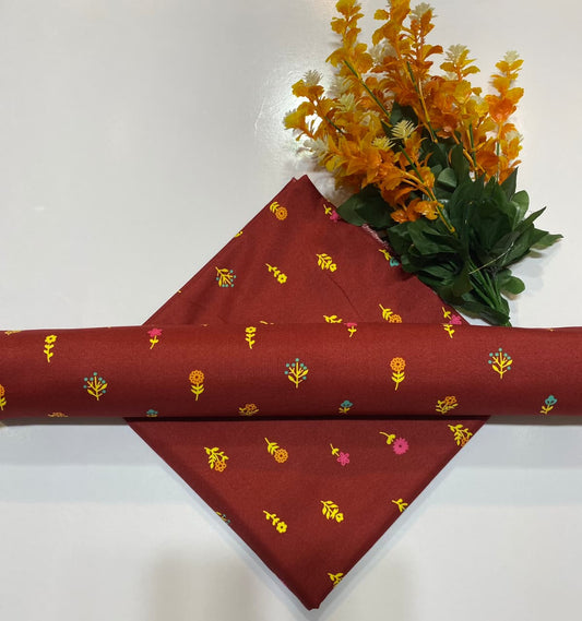 Mubashar Shafique Fabrics – 2PC Digital Printed Cambric Cotton Suit