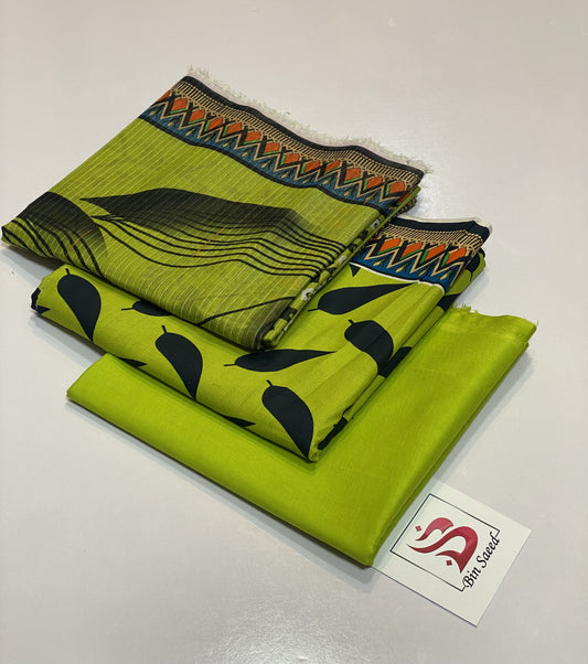 Bin Saeed Fresh Summer Prints 3PC Lawn Suit with Bana Dora Dupatta – Summer Collection 2026
