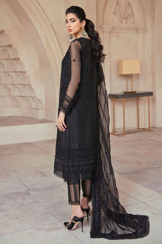 RUEDAD E SAHR-A Blush Bridal Maxi – Premium Version | Net Frock with Silk Trouser