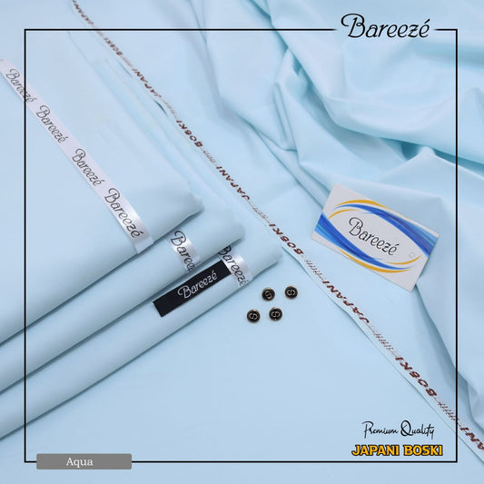 BAREEZE Men Premium 4 Season Gents Unstitched Boski Wash & Wear Suit