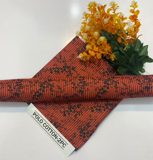 Mubashar Shafique Fabrics –2PC Digital Printed Cambric Cotton Suit