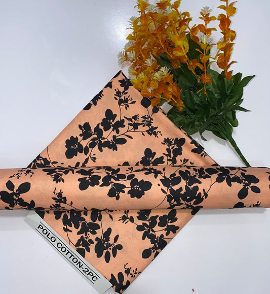 Mubashar Shafique Fabrics – 2PC Digital Printed Cambric Cotton Suit