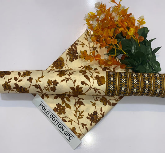 Mubashar Shafique Fabrics – 2PC Digital Printed Cambric Cotton Suit