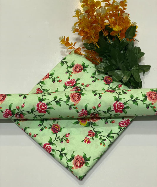 Mubashar Shafique Fabrics – 2PC Digital Printed Cambric Cotton Suit