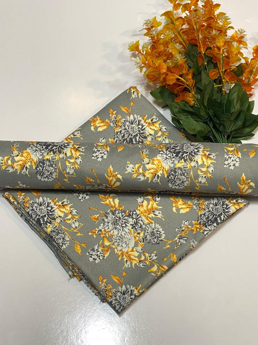 Mubashar Shafique Fabrics – 2PC Digital Printed Cambric Cotton Suit