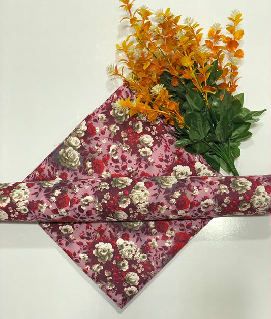 Mubashar Shafique Fabrics – 2PC Digital Printed Cambric Cotton Suit