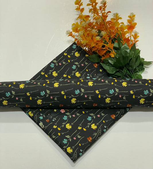 Mubashar Shafique Fabrics – 2PC Digital Printed Cambric Cotton Suit