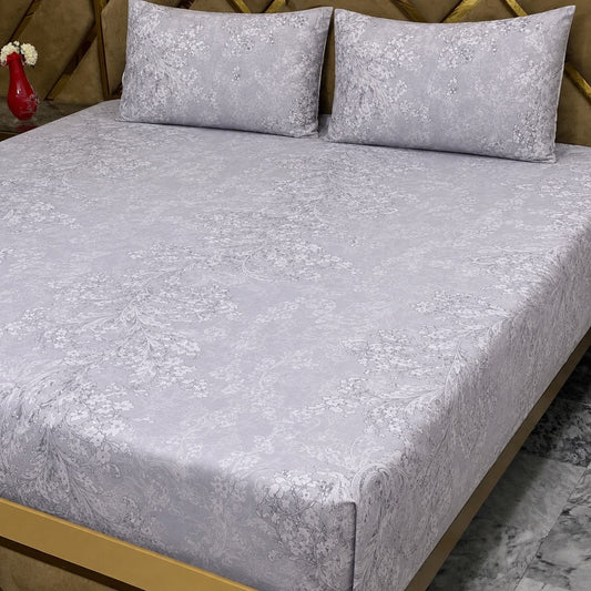 Premium Export Quality 100% Pure Cotton King Size Bedsheet Set