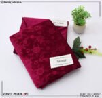 Winter Collection 2025 – Velvet Pluchi Self-Print Shirt with Plain Trouser - Image 10