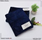 Winter Collection 2025 – Velvet Pluchi Self-Print Shirt with Plain Trouser - Image 9