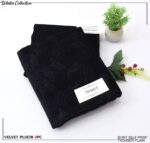 Winter Collection 2025 – Velvet Pluchi Self-Print Shirt with Plain Trouser - Image 7