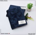 Winter Collection 2025 – Velvet Pluchi Self-Print Shirt with Plain Trouser - Image 5