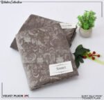 Winter Collection 2025 – Velvet Pluchi Self-Print Shirt with Plain Trouser - Image 3