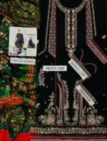 Hussain Rehar Winter Collection 2025/26 – Premium Air-Jet Dhanak 3PC Embroidered Suit with Pashmina Wool Shawl - Image 3