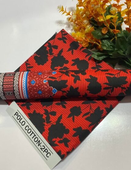 Polo Cotton 2PC Digital Printed Cambric Suit – Summer Collection