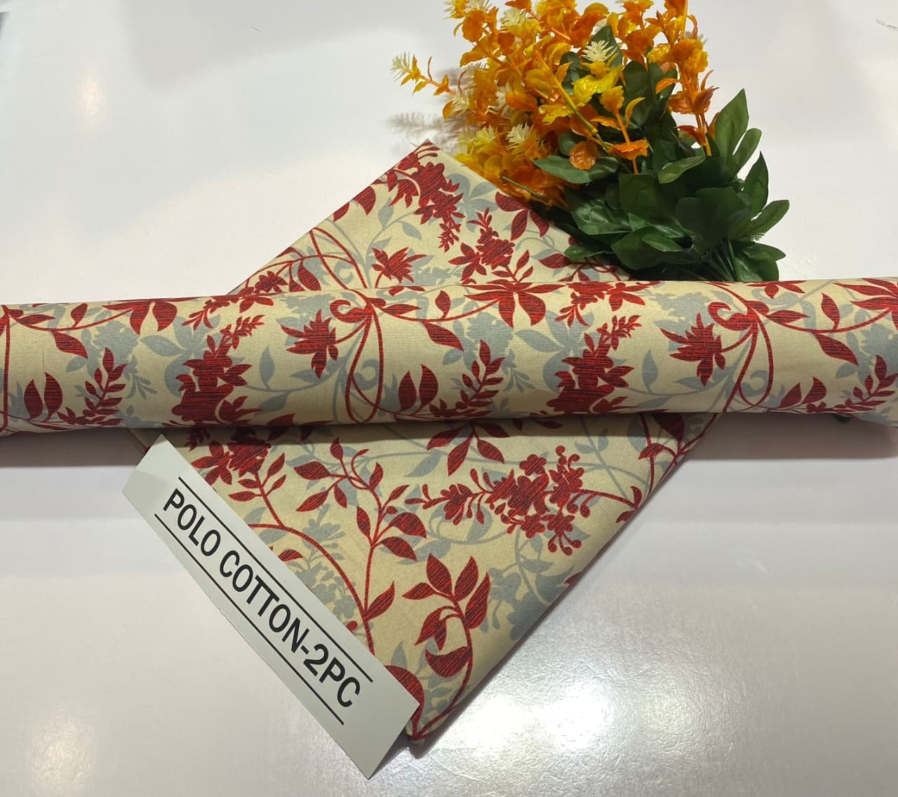 WhatsApp Image 2026-02-27 at 6.34.10 AM (1) Polo Cotton 2PC Digital Printed Cambric Suit – Summer Collection - Image 1