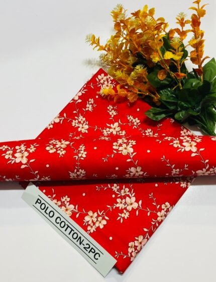 Polo Cotton 2PC Digital Printed Cambric Suit – Summer Collection