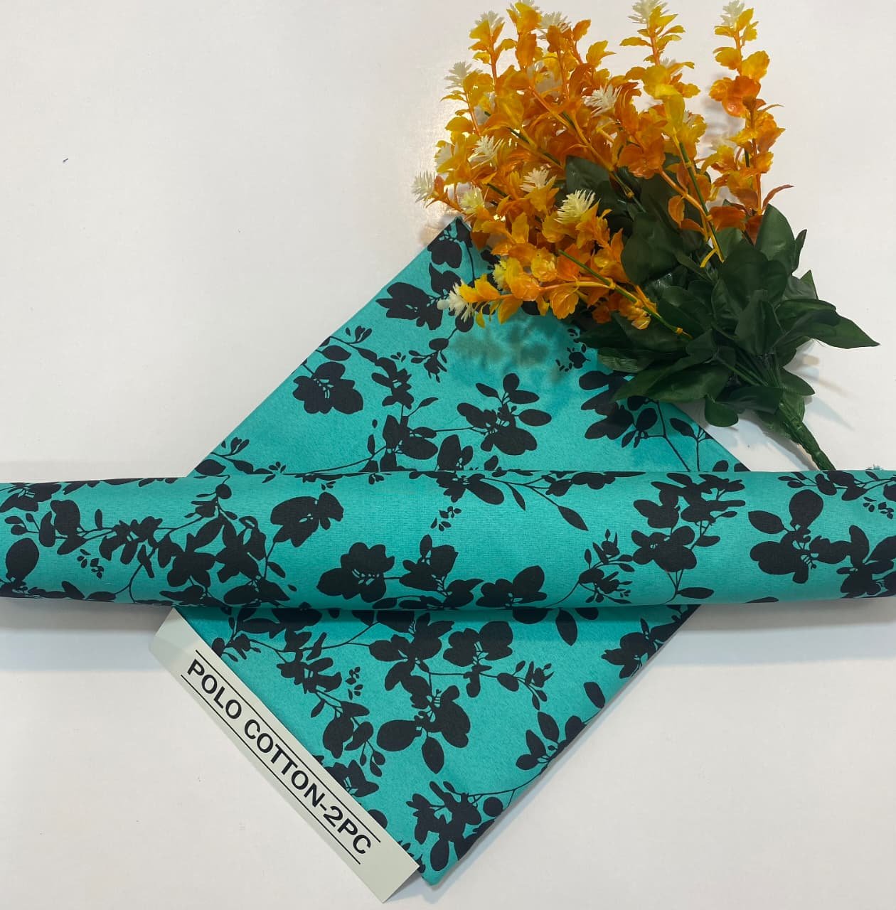 WhatsApp Image 2026-03-04 at 2.30.07 AM Polo Cotton 2PCs Digital Printed Suit Summer Collection - Image 1