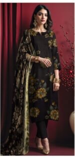 Digital Print Lawn 3PC Suit with Chiffon Dupatta – Summer Collection 2026