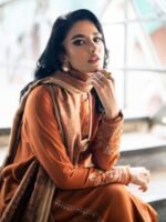 IZEL Premium Airjet Lawn 3PC Heavy Embroidered Suit with Digital Print Dupatta – Summer Collection 2026 - Image 3
