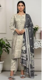 Bonanza Ayat & Sheeza Digital Print Lawn 3PC Suit – Summer Collection 2026